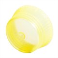 Bio Plas Bio Plas 6730 Uni-Flex Safety Caps 16mm Blood Collecting & Culture Tubes 1000 pk - Yellow 6730